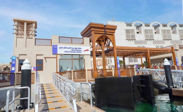 RTA Opens Deira Old Souq Marine Transport Station
