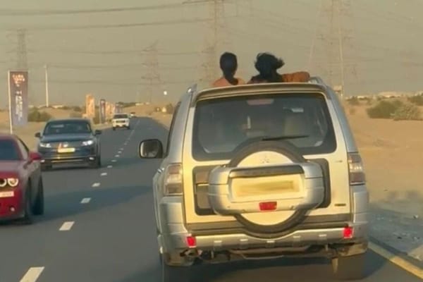 Dh2,000 fine in the UAE: Want to hang out of your car sunroof or window? Think again, say police