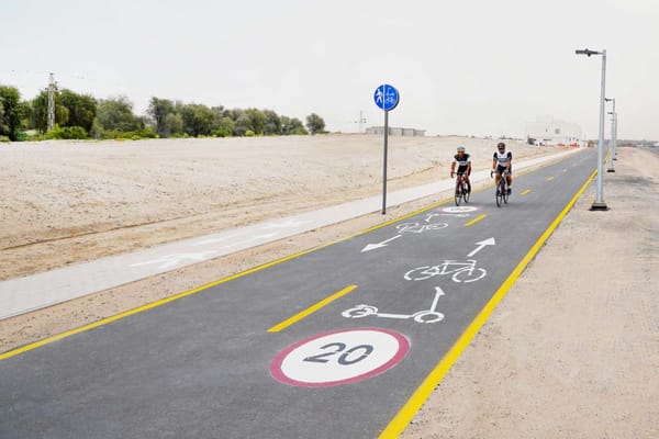 RTA inaugurates two new cycling tracks in Dubai