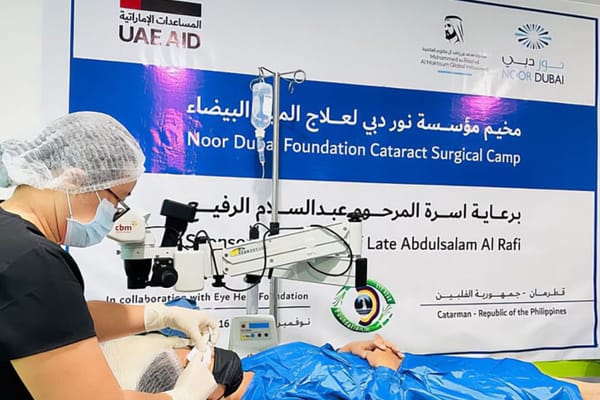 Noor Dubai Foundation's Initiative Transforms Lives in the Philippines with Free Cataract Surgical Caravan