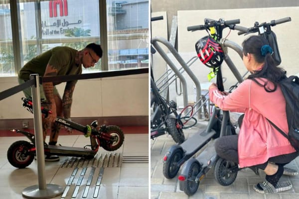 Dubai prohibits e-scooters in Metro, tram