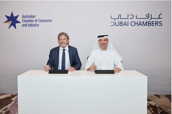 Dubai Chambers and Australian Chamber of Commerce Forge Strategic Partnership to Boost Economic Ties