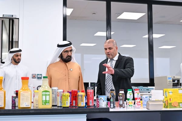 Sheikh Mohammed Visits Firmenich's Regional Hub at Dubai Science Park