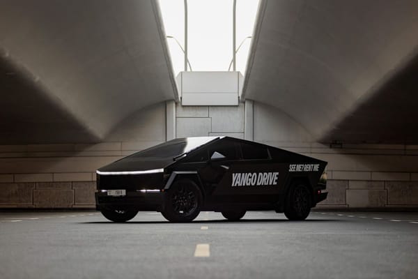 Yango Drive Introduces Tesla Cybertruck Rentals in Dubai