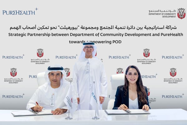 Abu Dhabi’s DCD and PureHealth Sign MoU to Empower People of Determination
