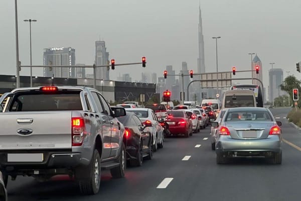 RTA Replaces Dedicated Bus Lanes with Regular Lanes on First Al Khail Street