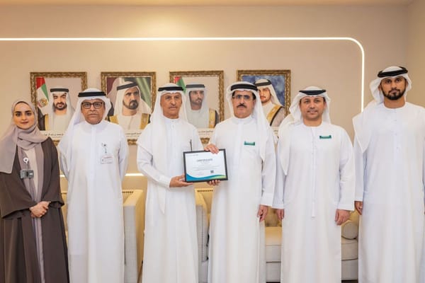 Moro Hub Awards Green Certificate to Dubai Government’s Central Grievance Committee