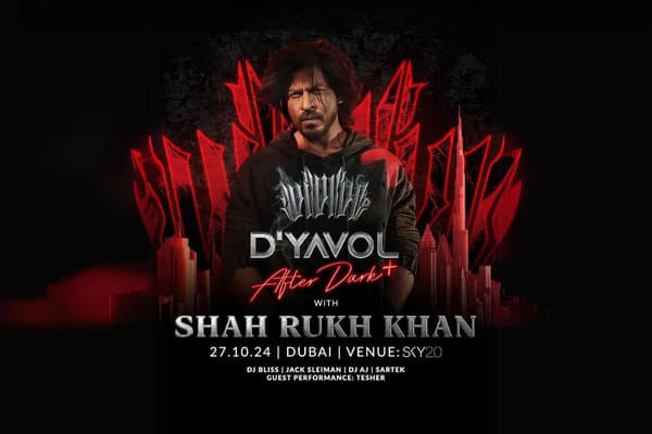 Shah Rukh Khan and Aryan Khan Unveil D'YAVOL in Dubai with Exclusive AfterDark+ Event