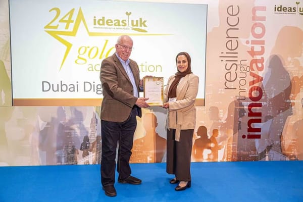 Digital Dubai Receives Gold-Level Certificate in Innovation Excellence
