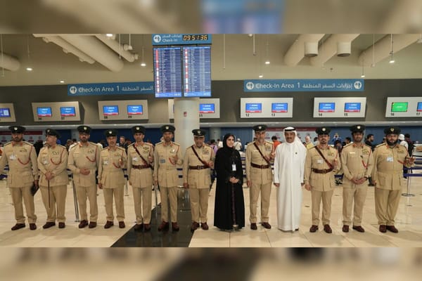 Dubai Police Reviews Future Plans of Airport Security Department