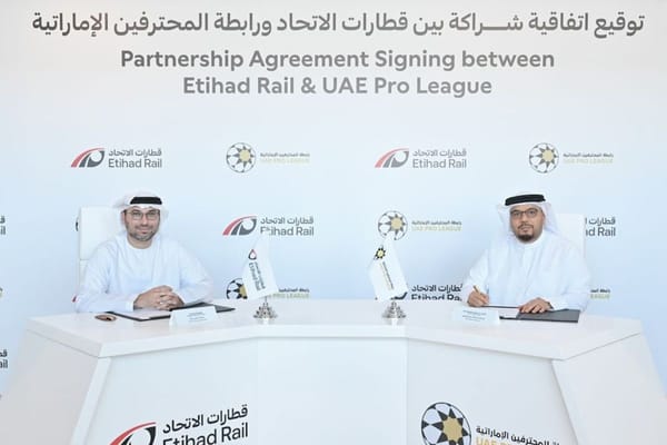 UAE Pro League Partners with Etihad Rail for the 2024/2025 Season