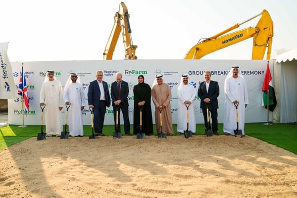 Dubai Breaks Ground for GigaFarm at Food Tech Valley to Revolutionize Sustainable Agriculture
