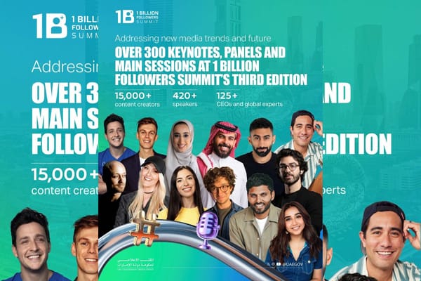 Third Edition of 1 Billion Followers Summit to Kick Off in Dubai
