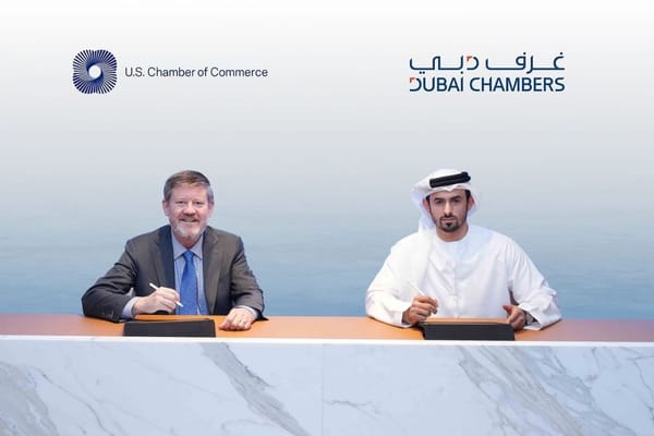 Dubai Chambers Signs MoU with U.S. Chamber of Commerce to Strengthen Trade Ties