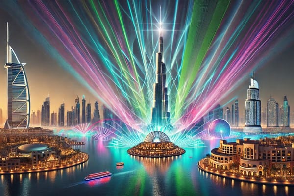 Bright Lights, Big City: The Best Laser Shows in Dubai You Can't Miss