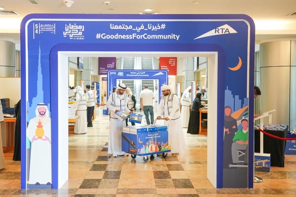 RTA’s Ramadan Initiatives Benefit 55,000 Individuals, Strengthening Dubai’s Culture of Giving