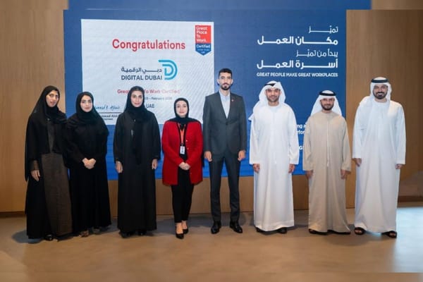 Digital Dubai Earns Great Place to Work Certification for Second Consecutive Year