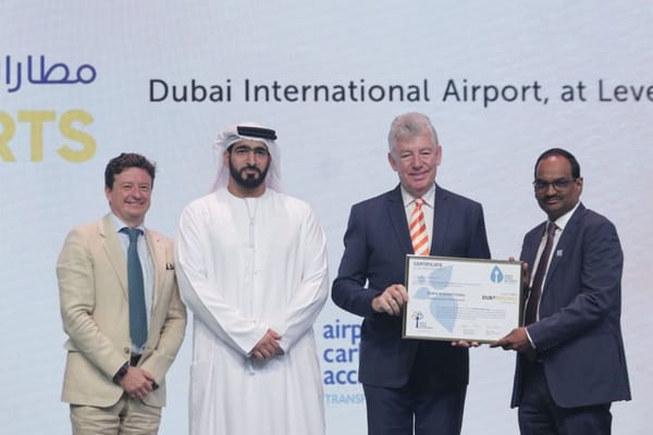 Dubai Airports Earns Top Carbon Accreditation as Sustainability Milestones Take Flight