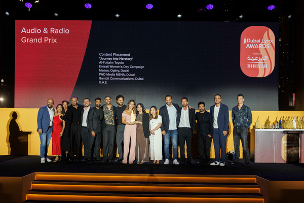 Al-Futtaim Toyota and Memac Ogilvy Dubai Take Top Honor at Dubai Lynx Festival