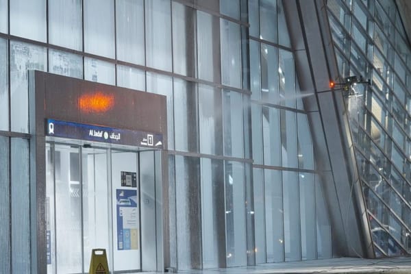 RTA Pilots Drone Technology to Clean Facades of Metro, Tram Stations