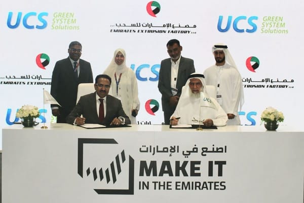 Emirates Extrusion Factory Joins Forces with UCS to Launch UAE’s First Zero-Waste Green Curtain Wall System