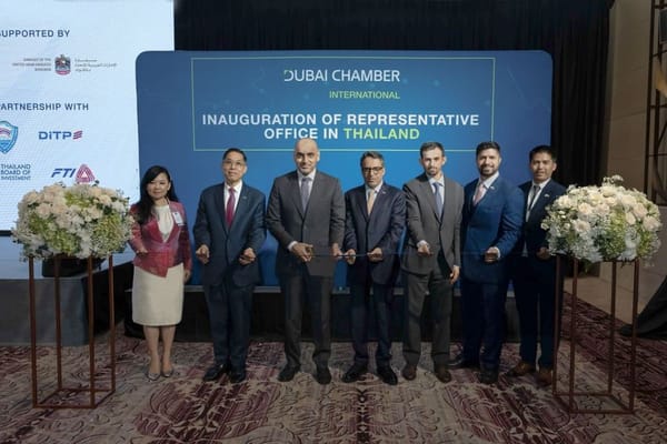 Dubai International Chamber Opens New Office in Thailand to Boost Trade Ties