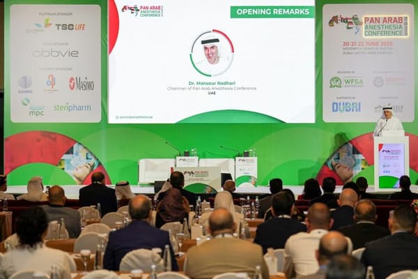 Pan Arab Anesthesia Conference 2025 Opens in Dubai