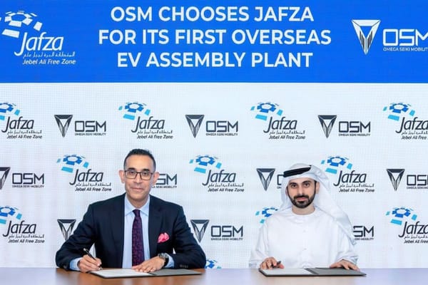 Omega Seiki Mobility to Invest AED92 Million in EV Assembly Plant at Dubai’s Jafza