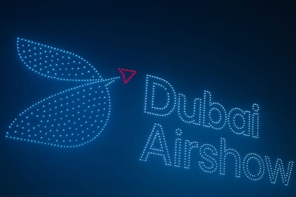 Cyberdrone lights up Dubai Airshow 2025 with 1,000-drone journey through the future of flight