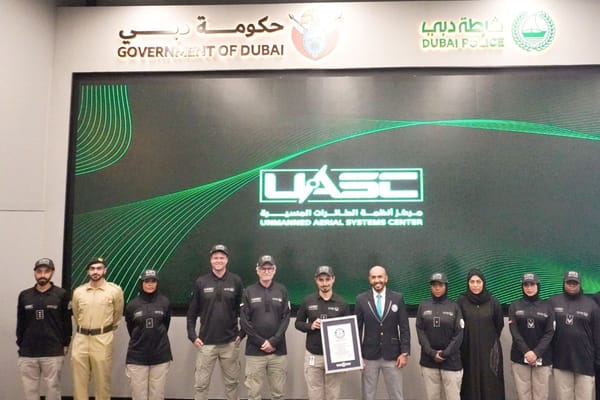 Dubai Police Drone Sets New Guinness World Record For Speed
