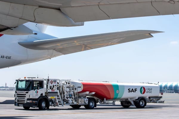 ENOC Supplies Sustainable Aviation Fuel and Showcases Clean Energy Innovations at Dubai Airshow