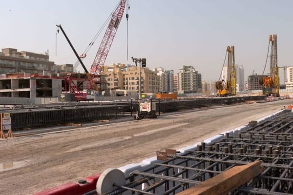 Dubai Metro Blue Line Reaches 10 Percent Completion as Work Progresses on Schedule