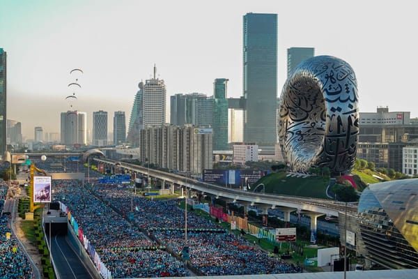 Dubai Run Breaks Records as 307,000 Participants Take Over City Streets