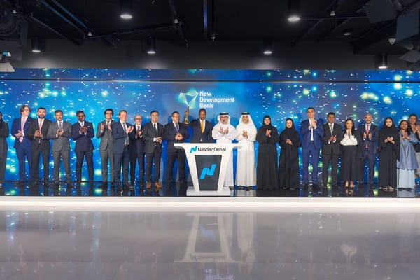 New Development Bank Lists USD 50 Billion Programme on Nasdaq Dubai
